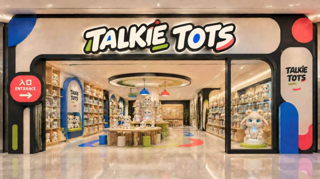 Talkie Tots 品牌空间概念